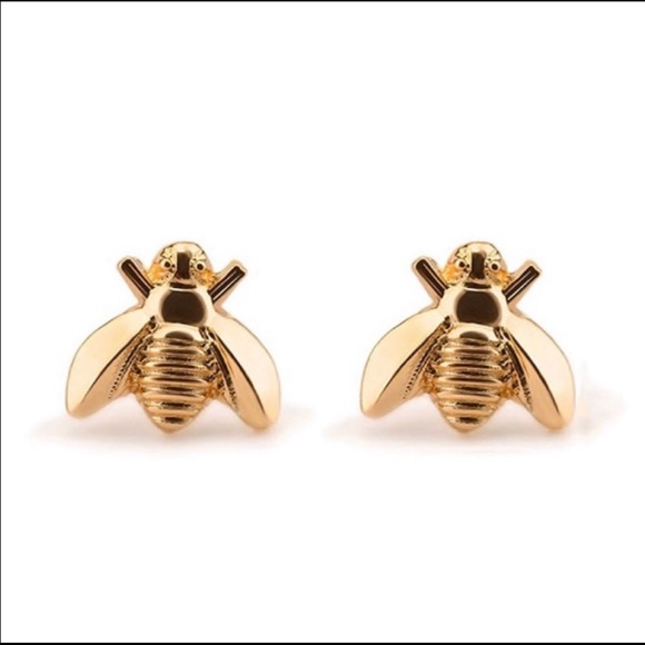 Ocean Dreams Jewelry - 🔥NEW! Gold Dainty Bee Stud Earrings